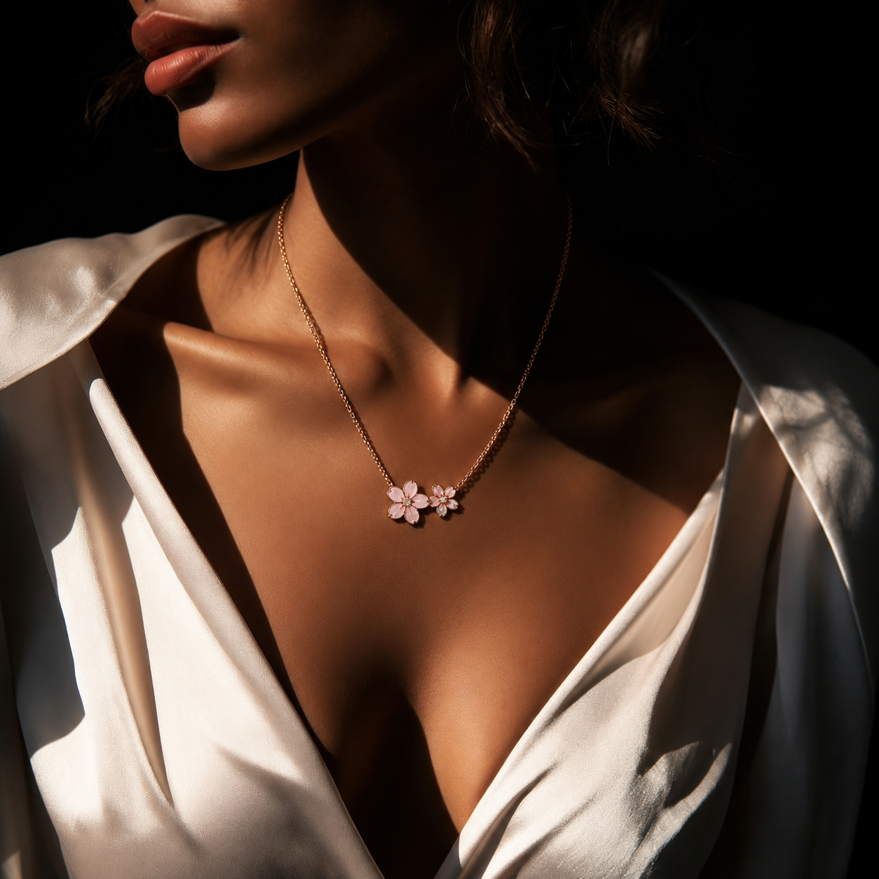 Sakura Bloom Necklace