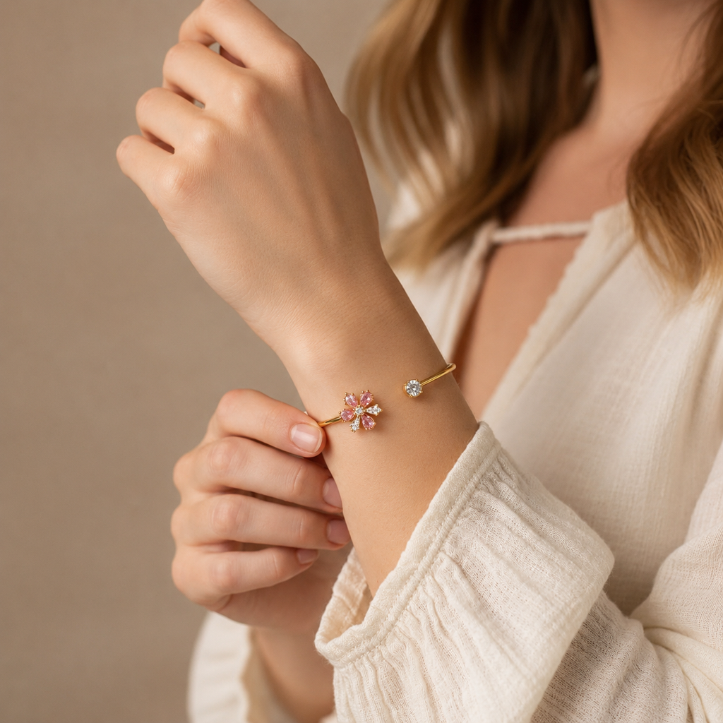 Sakura Charm Bracelet