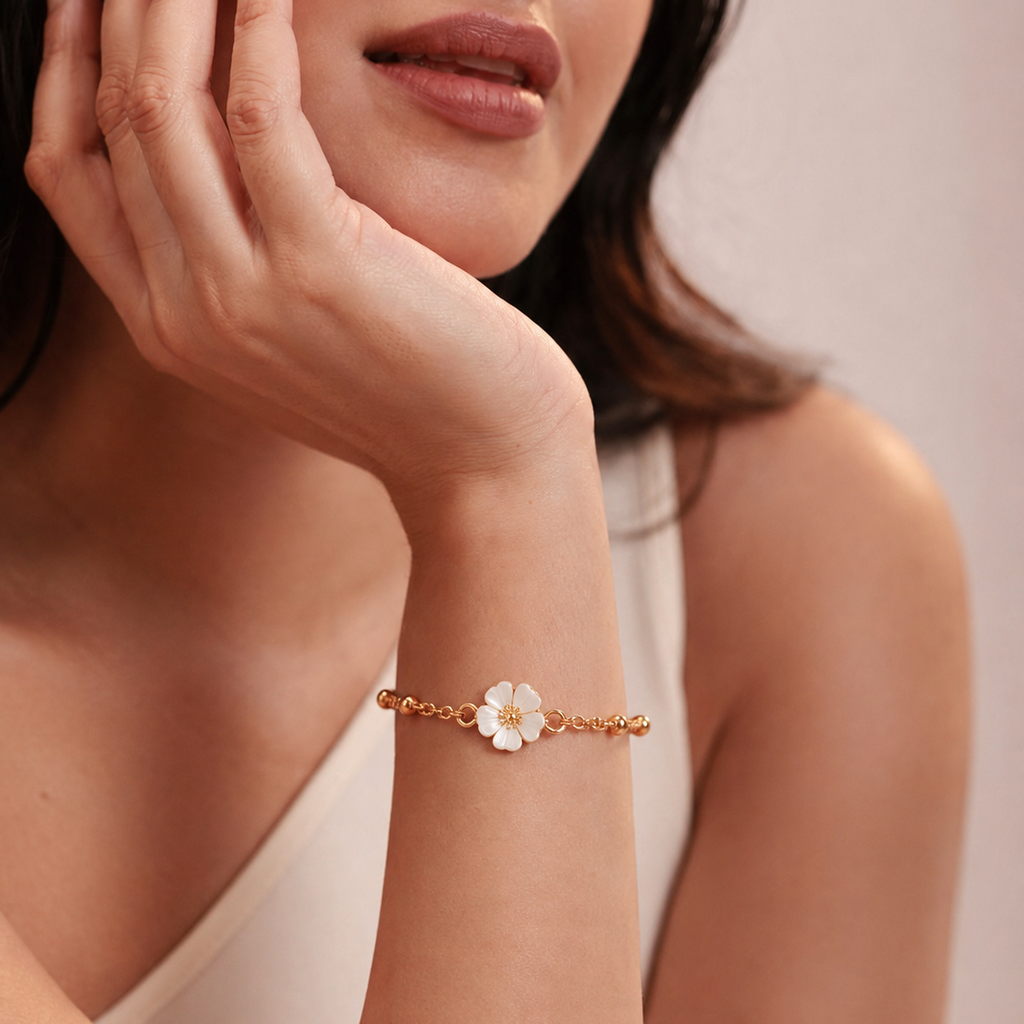 Sakura Pearl Bracelet